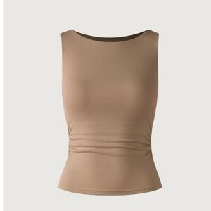 NWT Taupe OGL Eco Tank with bra S